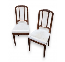 Paire de chaises Art-Deco