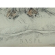 Dessin "Basil" signé F. DE PORET 1991