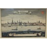 Lithographie "Düsseldorf" par Matthäus I MERIAN