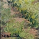 Tableau "Rivière" signé J. WITH