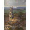 Tableau \"Cathédrale St-Nicolas\" signée DELAPIERRE