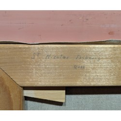 Tableau \"Cathédrale St-Nicolas\" signée DELAPIERRE