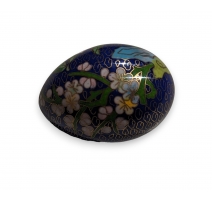 Oeuf cloisonné Fleurs