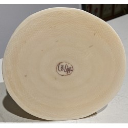 Okimono Homme endormi en ivoire sculpté