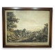 Gravure "Château Baillival" par HUBERT