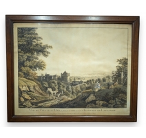 Gravure "Château Baillival" par HUBERT