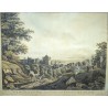 Gravure "Château Baillival" par HUBERT