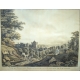 Gravure "Château Baillival" par HUBERT