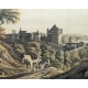 Gravure "Château Baillival" par HUBERT