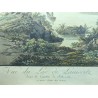 Engraving ‘Lake Lauwertz’ by BIRMANN