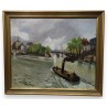 Paintings | Painting entitled ‘La Seine’, signed. Moinat SA  – Antiques and home décor