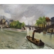 Tableau "La Seine", signé Roland COUDON