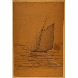 Dessin "St Niton" signé