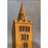 Tableau \"Cathédrale de Sion\" signée DELAPIERRE