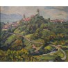 Tableau \"Aubonne\" signée Ric BERGER