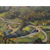 Tableau \"Aubonne\" signée Ric BERGER