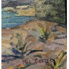 Tableau \"Pont à Sembrancher\" signée Ric BERGER
