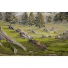 Tableau \"Montagnes\" signé Waldemar FINK 1937
