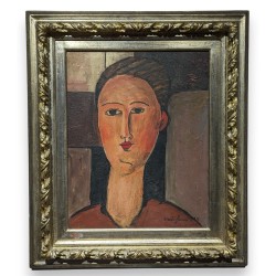 Tableau \"Giovane dai Capelli Rossi\"