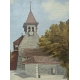 Tableau "Eglise vaudoise" signé A. DUPLAIN