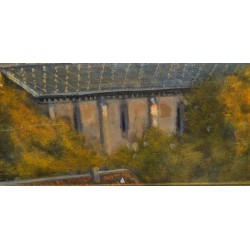 Tableau \"Neuchâtel\" signée DELAPIERRE