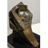Bronze \"Personnage assis\" signé SOLANO