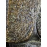 Bronze \"Personnage assis\" signé SOLANO