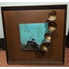 Tableau en bronze articulé signé BROGLIA 5/50