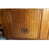 Buffet Art-Deco "Fleurs" signé LELEU