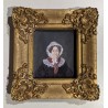 Paire de miniatures \"Couple\" signé Mie BOST 1840