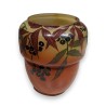 Painted glass vase ‘Cornouiller’, signed LEG