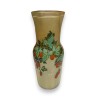 Painted glass vase ‘Cynorhodon’, signed LEG