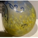 Vase en verre émaillé "Papillon" signé LEGRAS