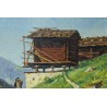 Tableau \"Valais\" signé H. GENAND