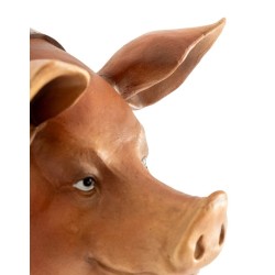 Tête de cochon avec cloche