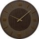 Horloge murale "Levi" marron