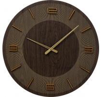 Horloge murale "Levi" marron