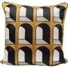 Colisée embroidered cushion