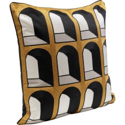 Colisée embroidered cushion
