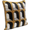 Colisée embroidered cushion
