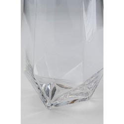 Verre à eau \"Diamond\" bordure dorée