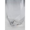 Verre à eau \"Diamond\" bordure dorée