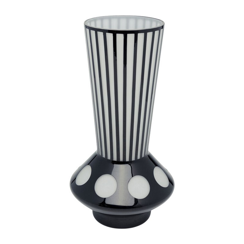 Vase Brillar noir et blanc