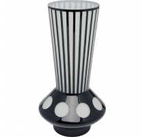 Vase Brillar noir et blanc