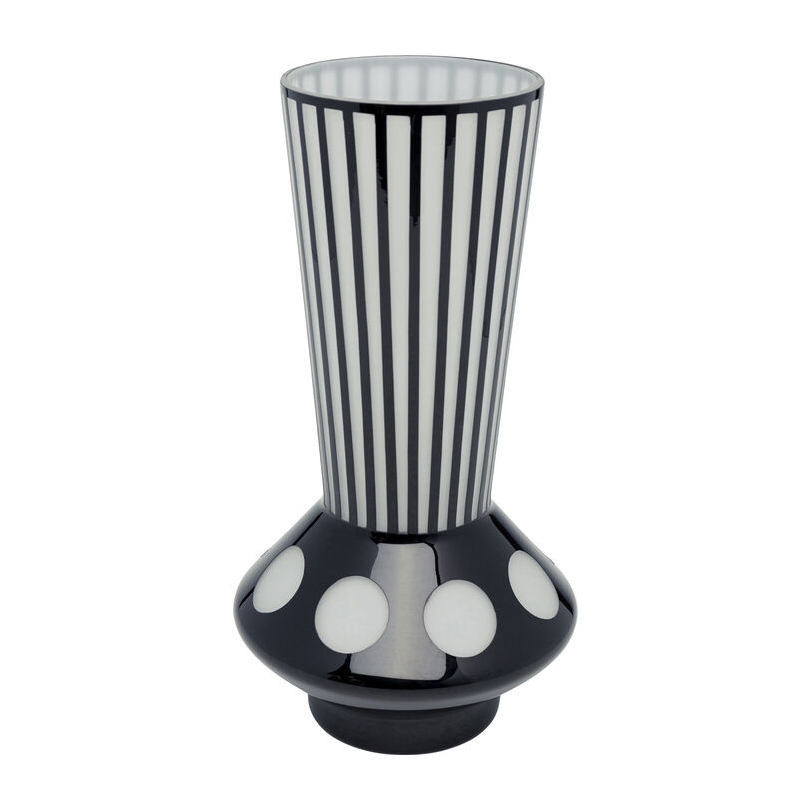 Vase Brillar noir et blanc