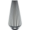 Vase Brillar Cylindre noir et blanc