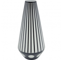 Vase Brillar Cylindre noir et blanc