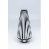 Vase Brillar Cylindre noir et blanc