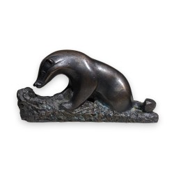 Bronze \"Blaireau\" par GICÉ