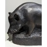 Bronze \"Sanglier flairant\" par GICÉ